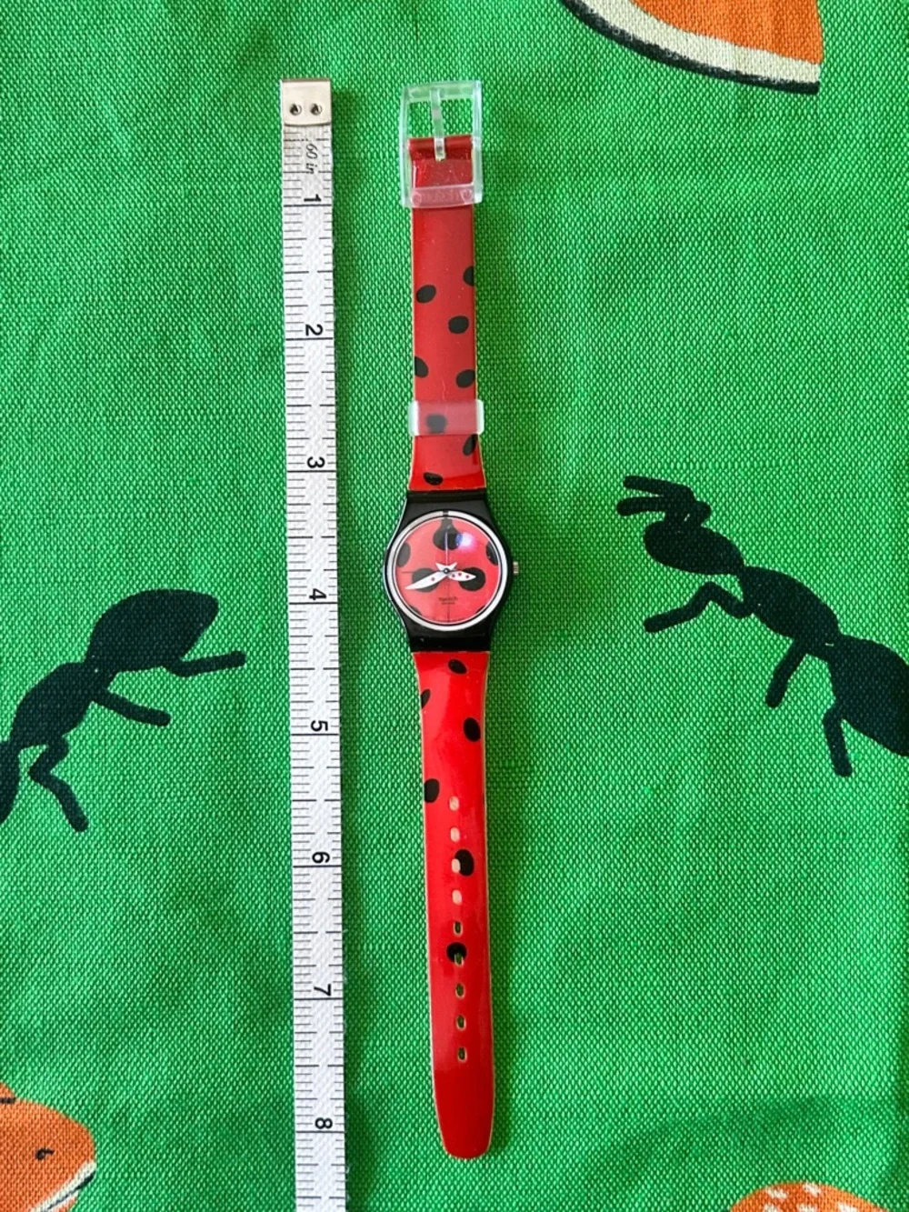 Swatch 90s Ladybug Watch - Picture 2 of 7